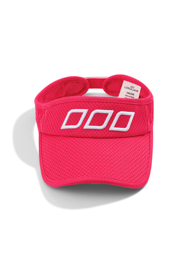 Lorna Jane Icons Ventilation Visor - Neon Raspberry: