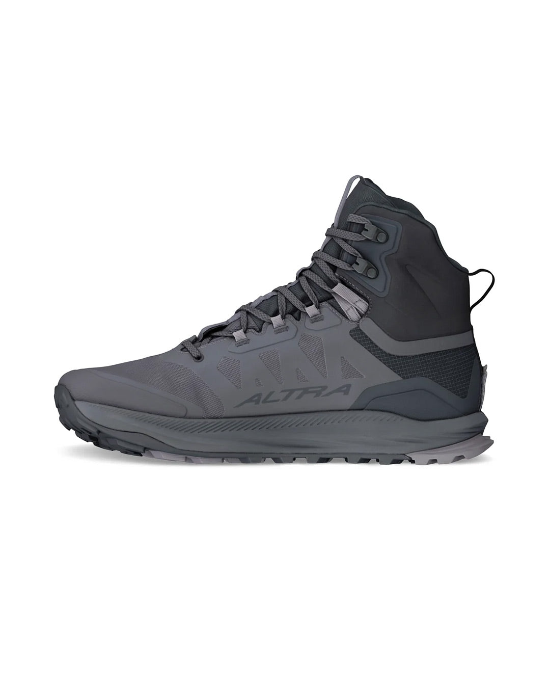 Altra Men's Lone Peak 9 Waterproof Mid - Black/Gray
