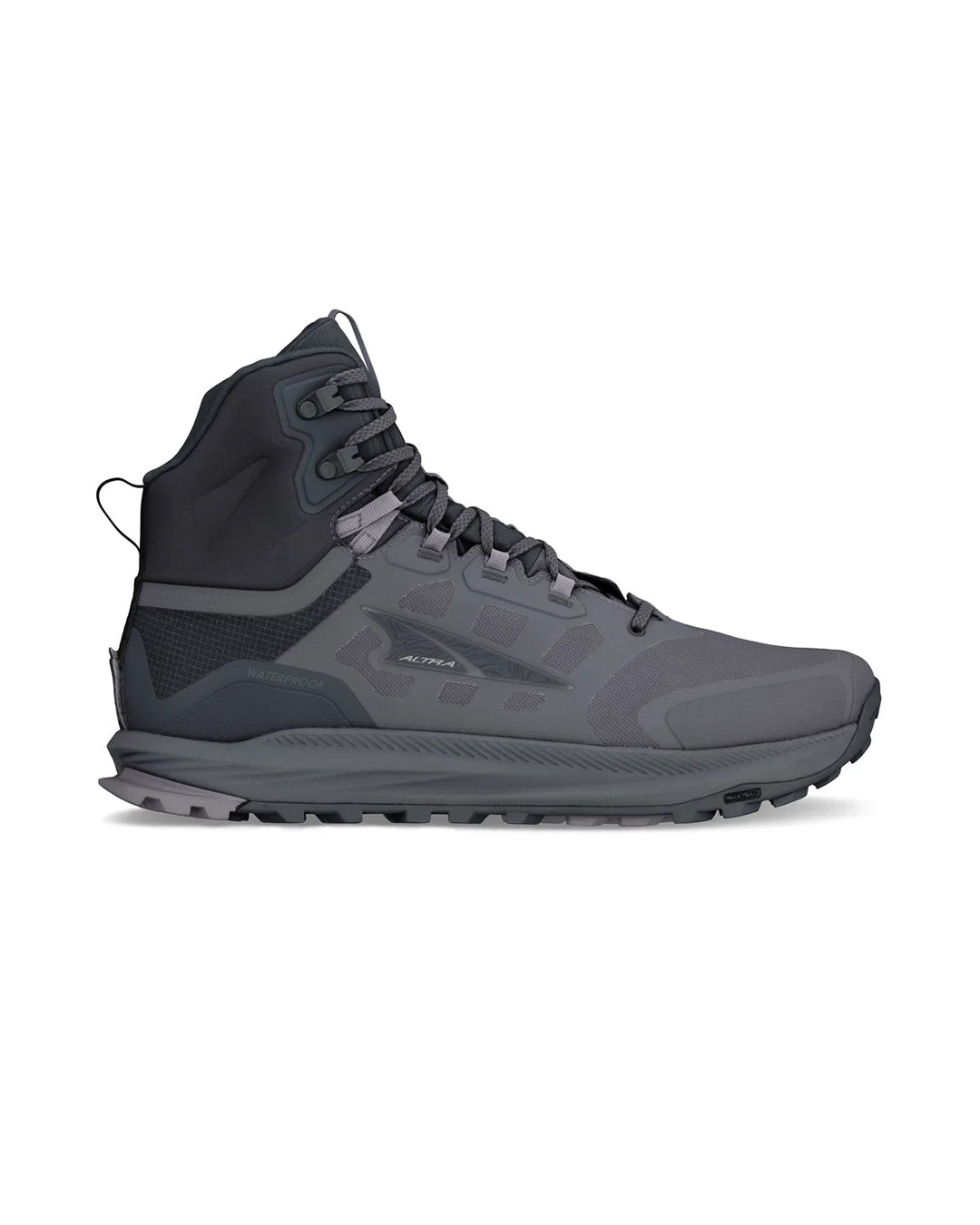 Altra Men's Lone Peak 9 Waterproof Mid - Black/Gray