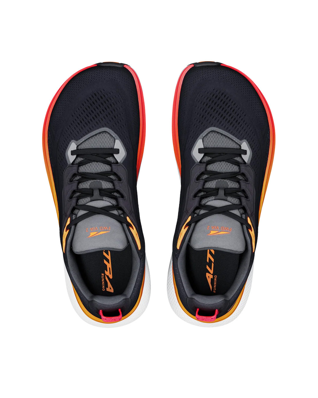 Altra Men's FWD VIA 2 - Black/Orange Pop/Coral