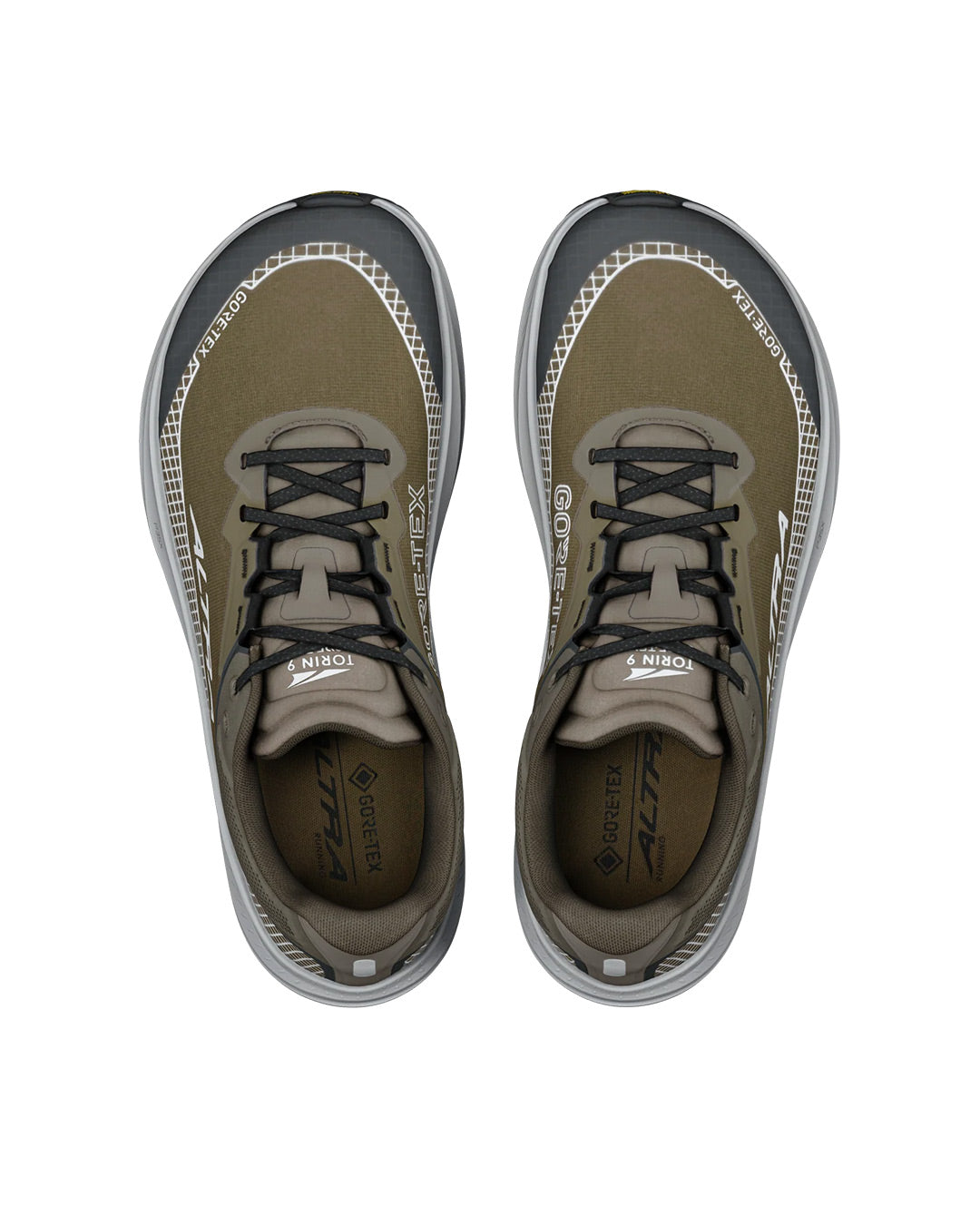 Altra Men's Torin 9 GTX - Dark Olive/Silver