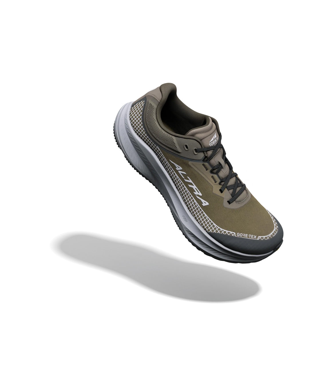 Altra Men's Torin 9 GTX - Dark Olive/Silver