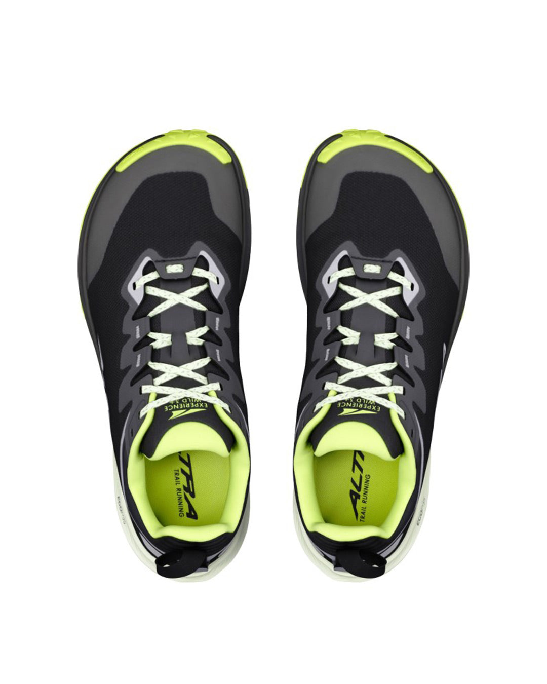 Altra Men's Experience Wild 3+ - Black/Silver/Acid Lime