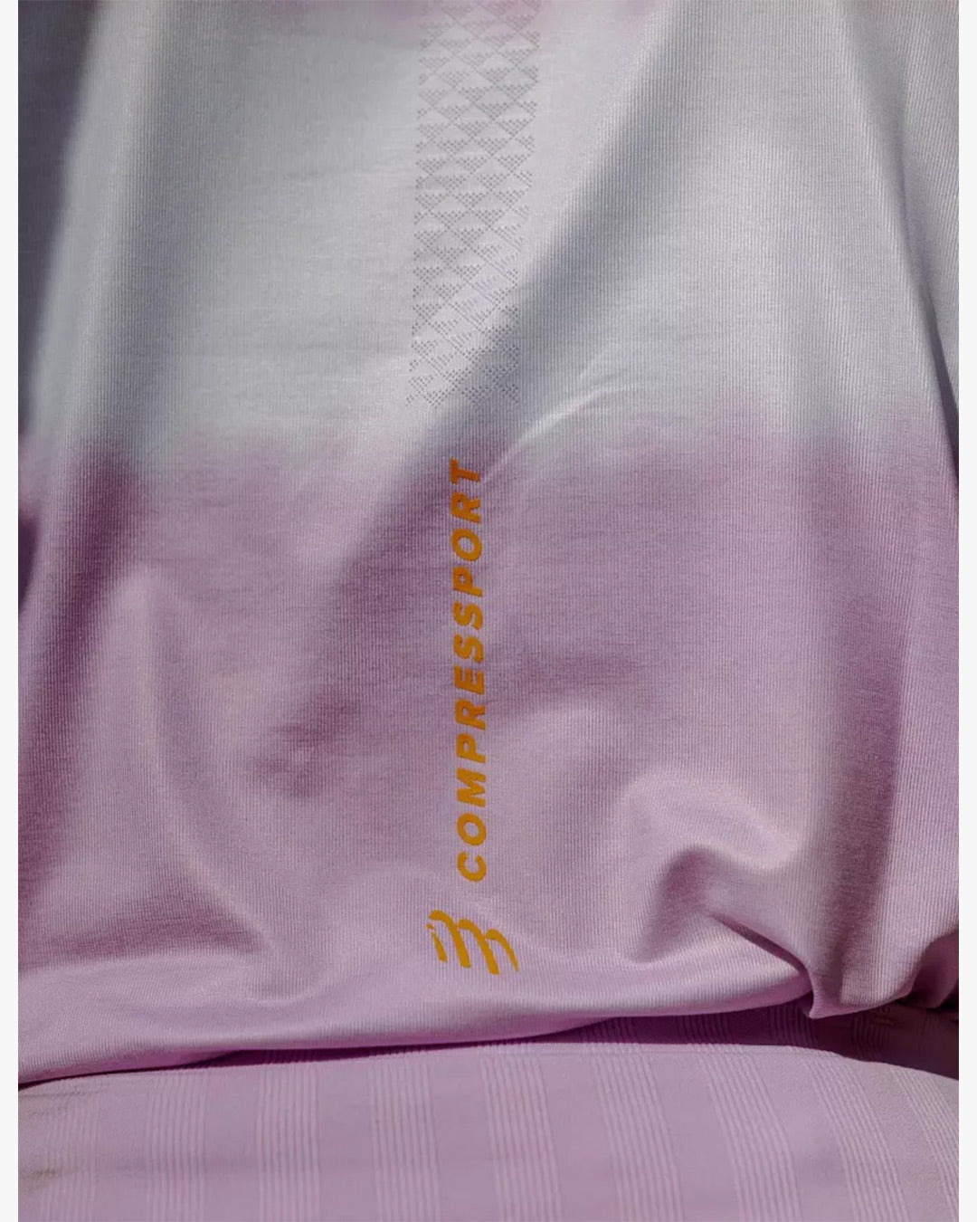 Compressport Women's Performance  SS Tshirt - Orchid/Apricot