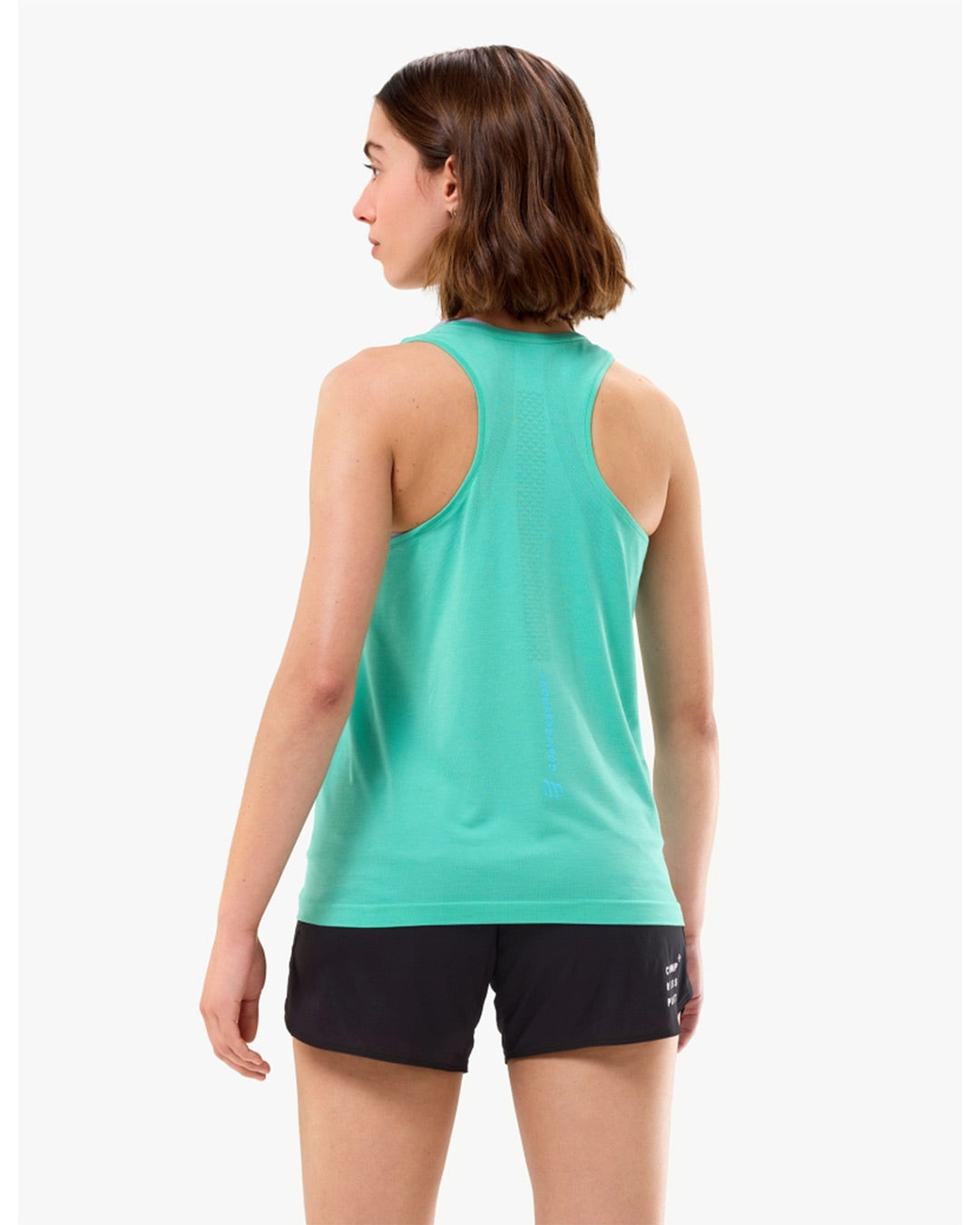 Compressport Women's Performance Singlet - Pool Blue