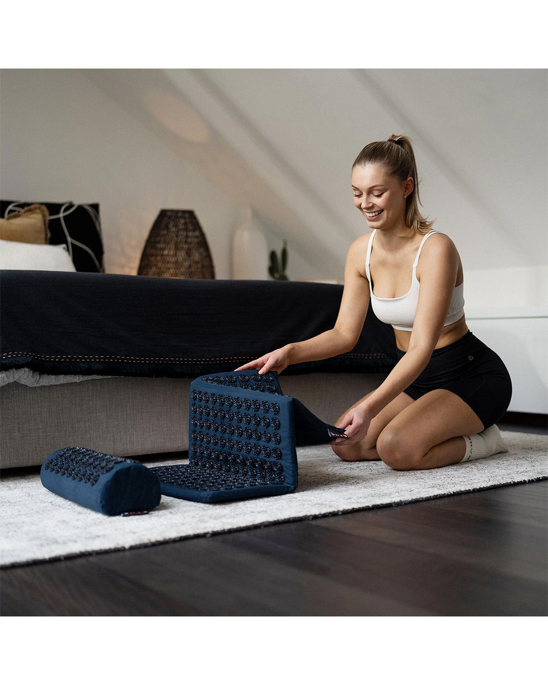 BAHE Acupresure Mat And Pillow Set - Moonlight