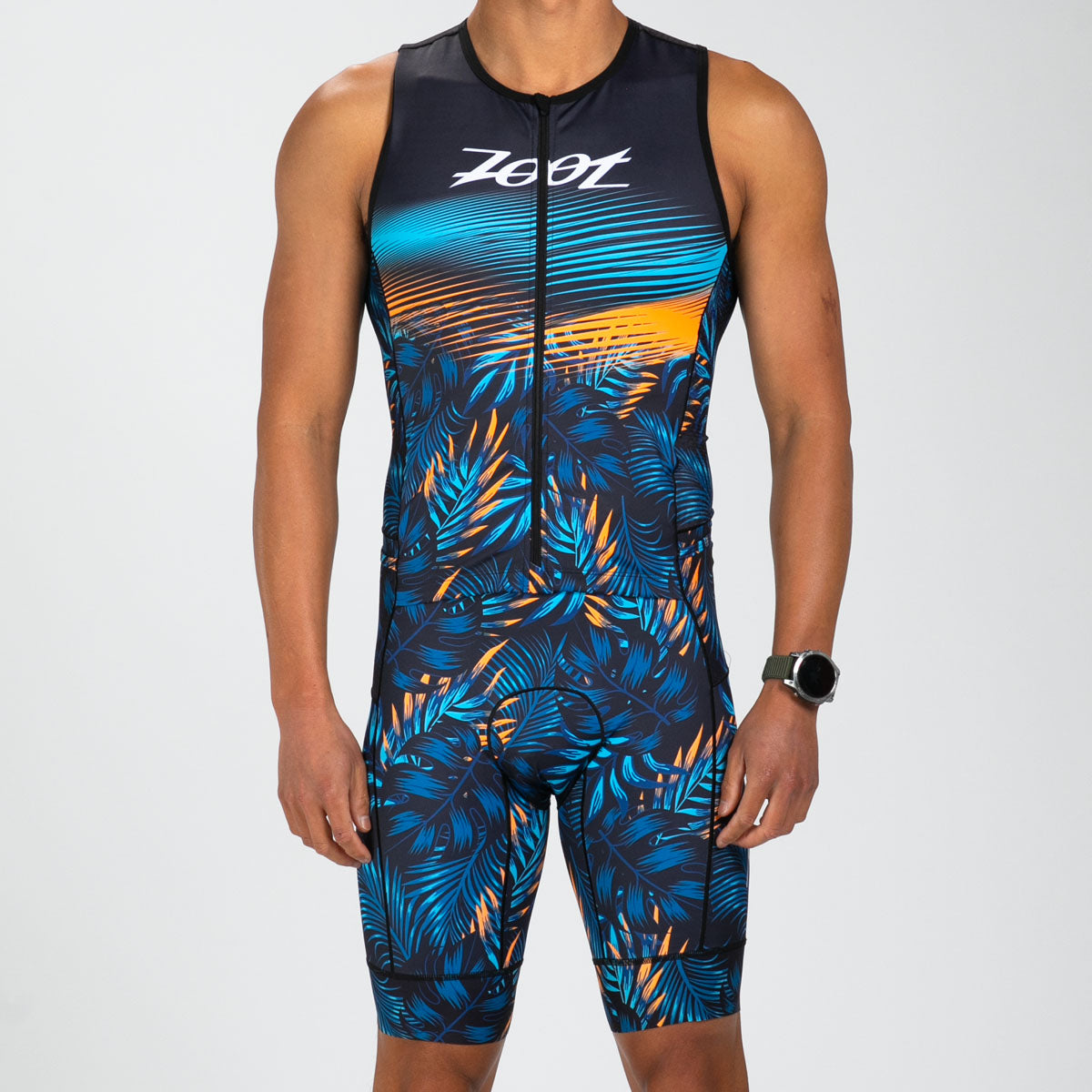 ZOOT Men's Tri SLVS FZ Racesuit - Club Aloha