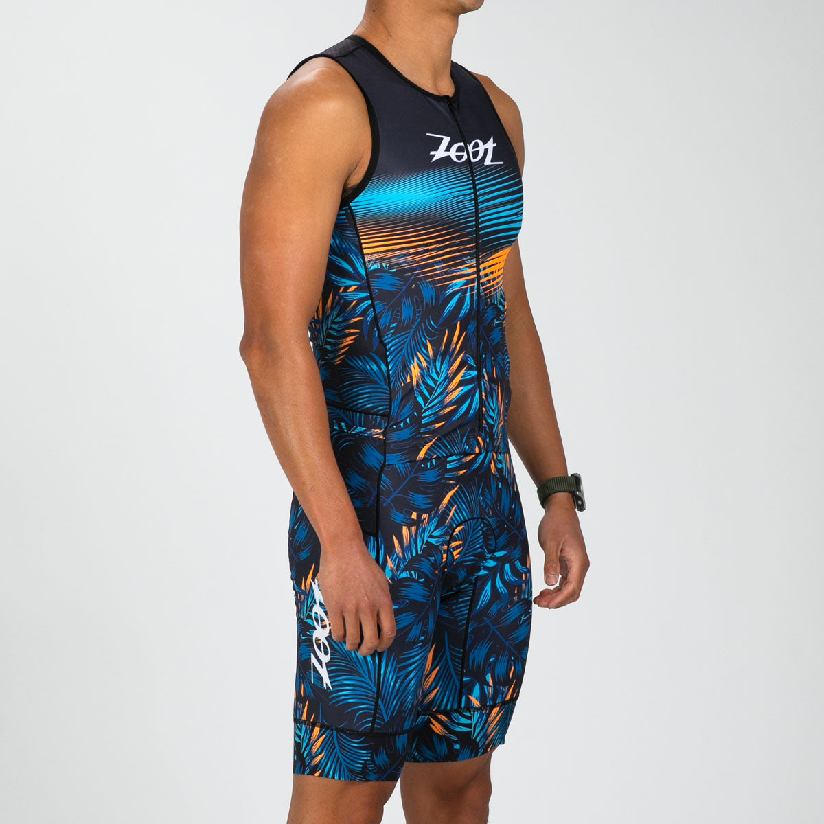 ZOOT Men's Tri SLVS FZ Racesuit - Club Aloha