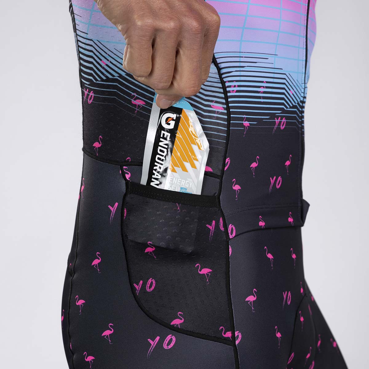 ZOOT Men's Ltd Tri Sleeveless Full Zip Racesuit - Vice