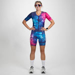 ZOOT Women's Tri Aero FZ Racesuit - Crystal