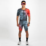 ZOOT Men's Tri Aero FZ Racesuit - Crystal