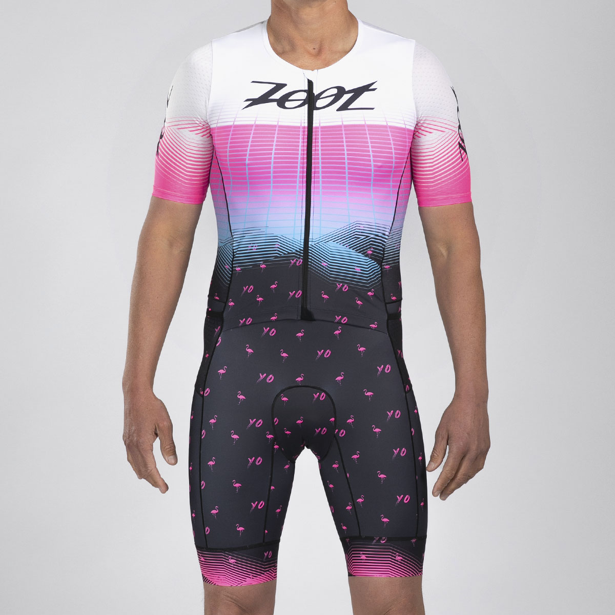 ZOOT Men's Ltd Tri Aero Full Zip Racesuit - Vice