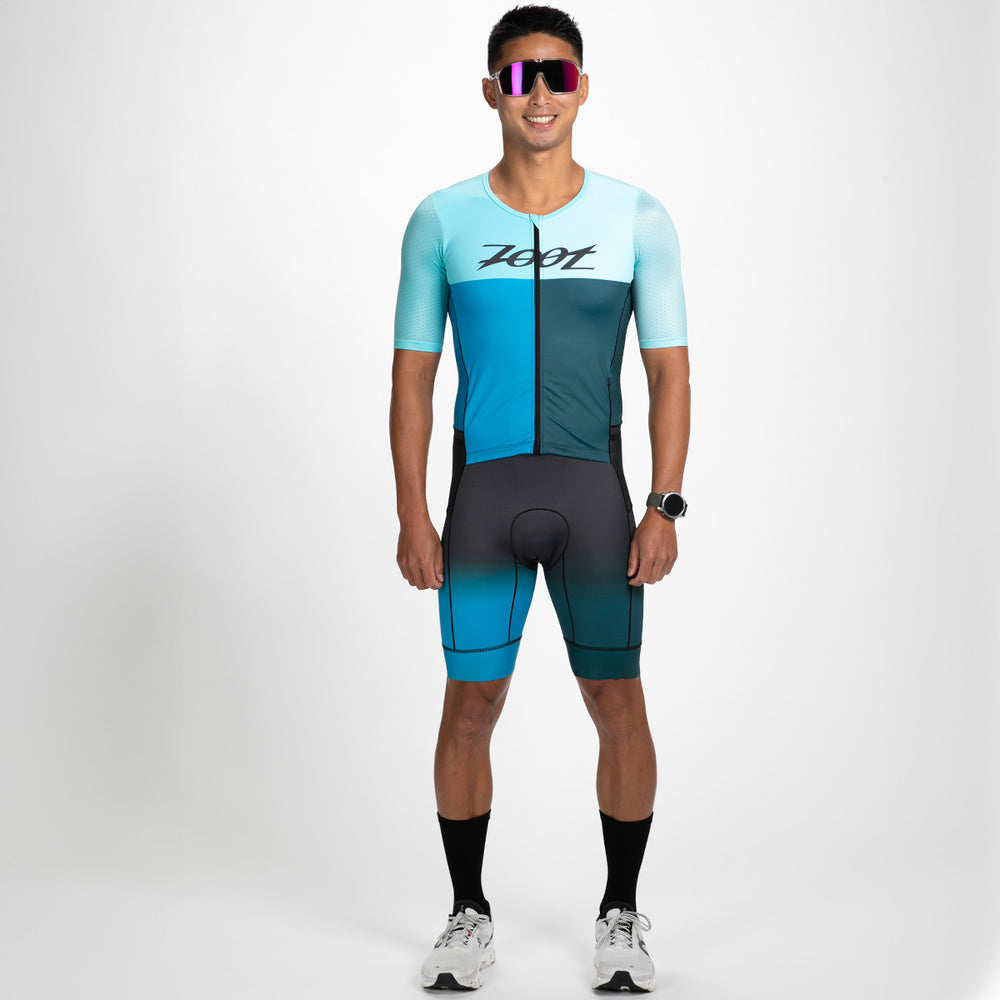 ZOOT Men's Tri Aero FZ Racesuit - Believe