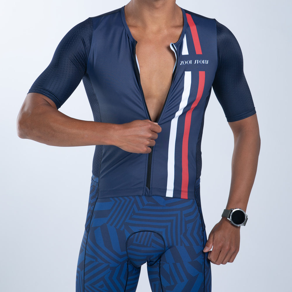 ZOOT Men's Ltd Tri Aero Fz Racesuit - Allez