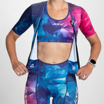 ZOOT Women's Tri Aero FZ Racesuit - Crystal