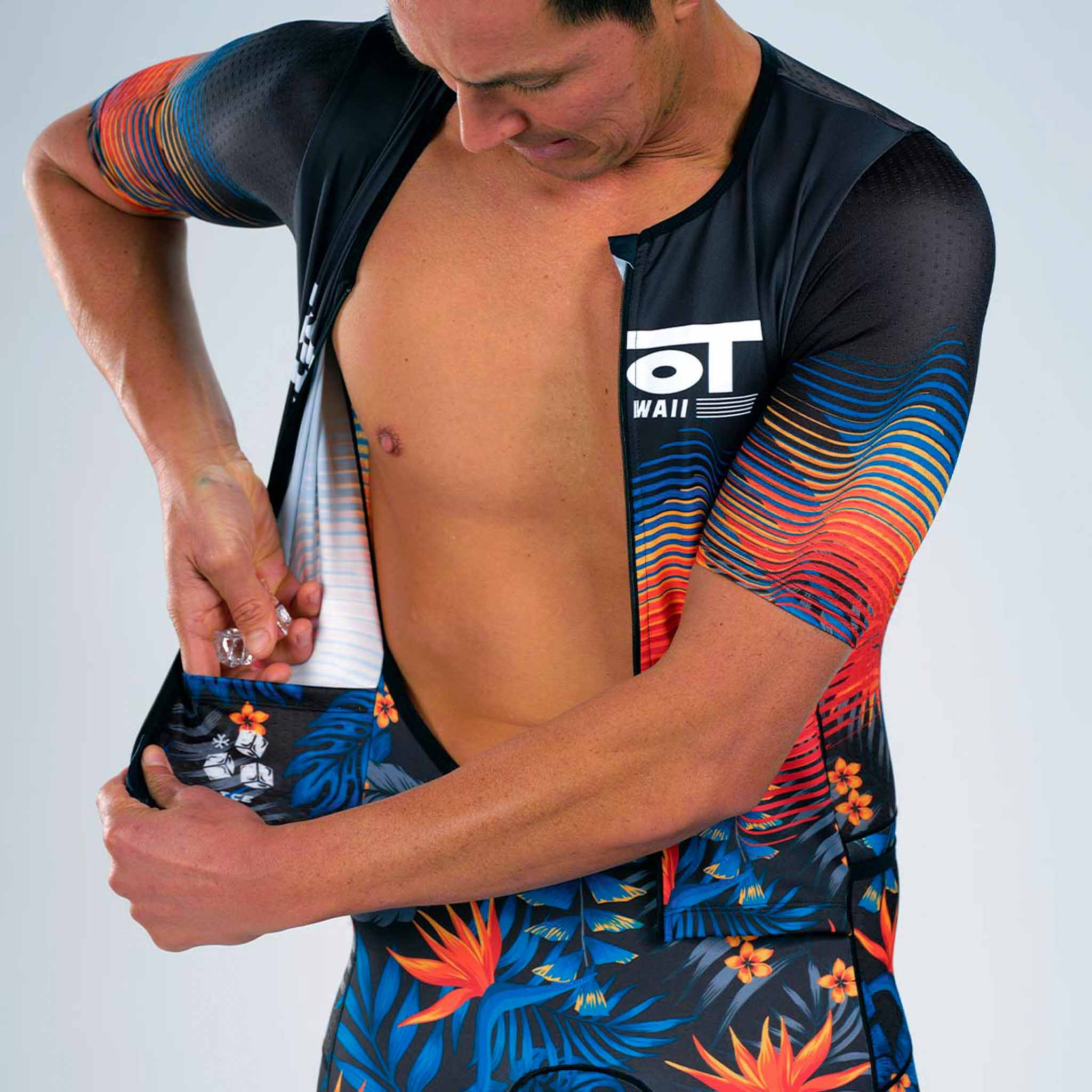 ZOOT Men's LTD Tri AERO FZ Racesuit -  40 Years