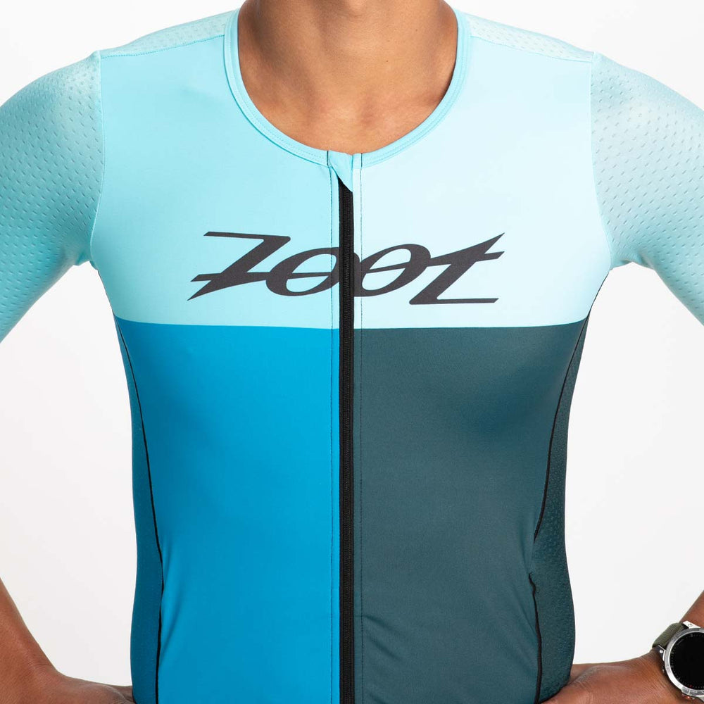 ZOOT Men's Tri Aero FZ Racesuit - Believe