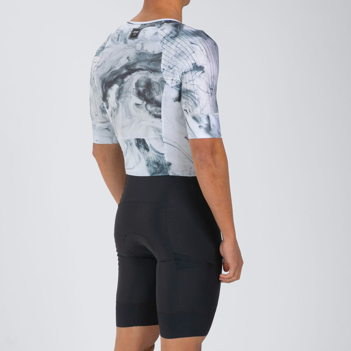 ZOOT Men's Elite Racesuit Sublimated with Side Pockets - White Hot