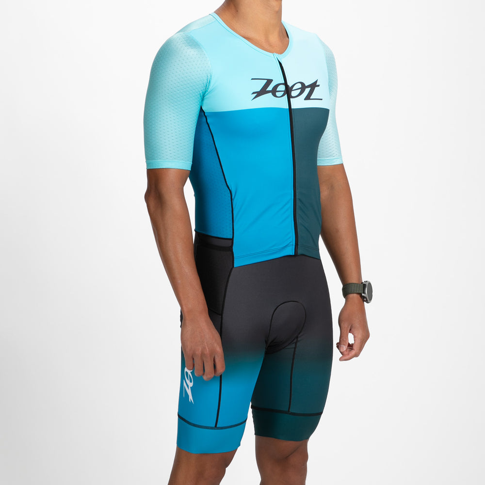 ZOOT Men's Tri Aero FZ Racesuit - Believe