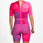 ZOOT Women's Tri Aero FZ Racesuit - Believe