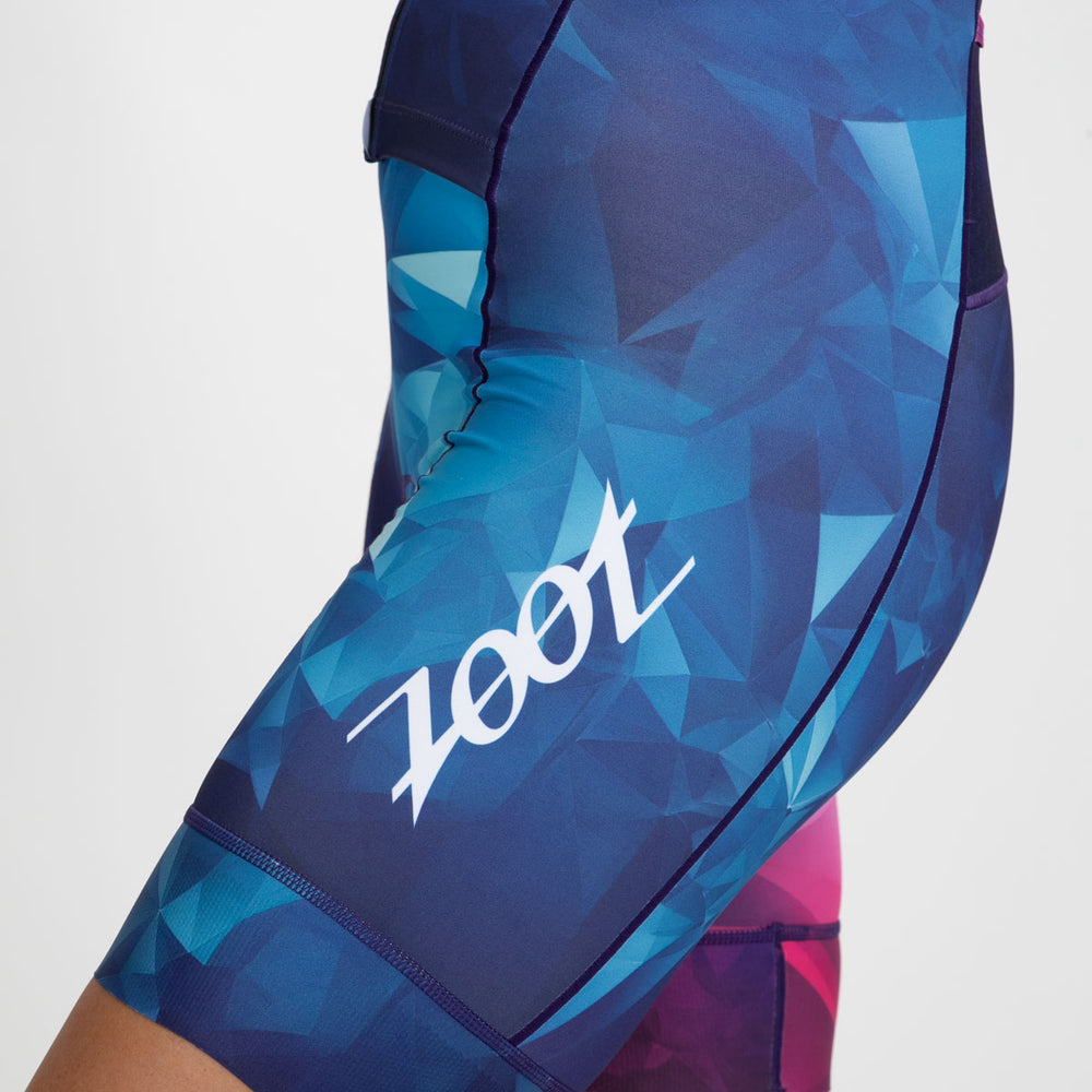 ZOOT Women's Tri Aero FZ Racesuit - Crystal