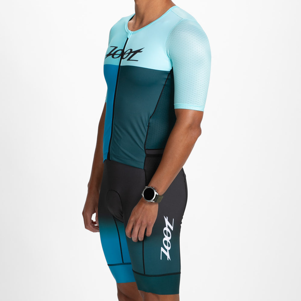 ZOOT Men's Tri Aero FZ Racesuit - Believe