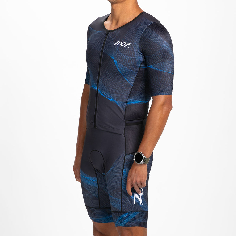 ZOOT Men's Tri Aero FZ Racesuit - Vanish