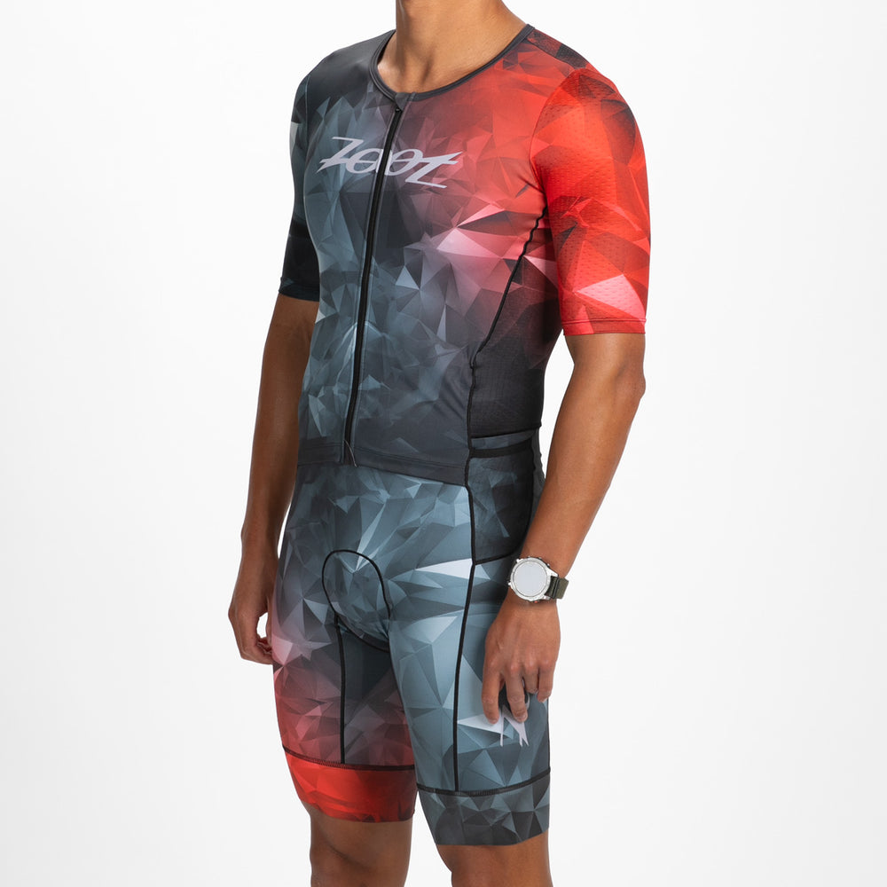 ZOOT Men's Tri Aero FZ Racesuit - Crystal