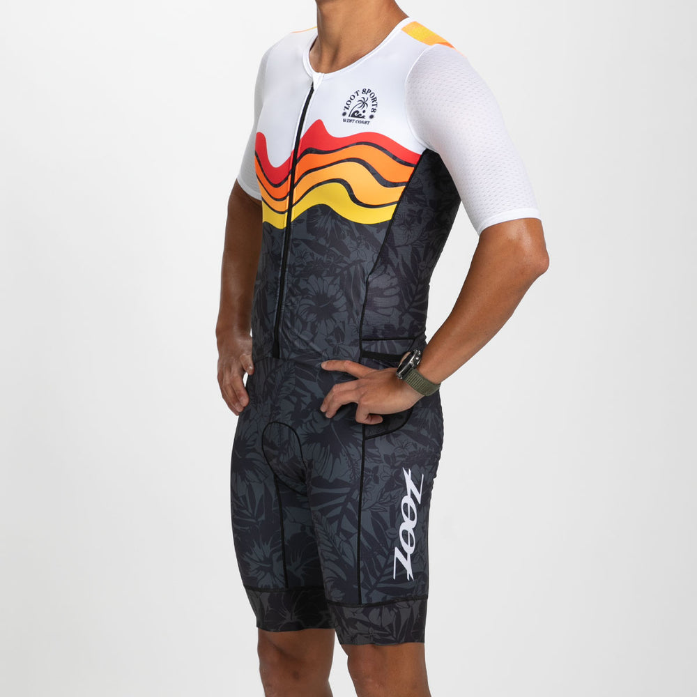 ZOOT Men's Tri Aero FZ Racesuit - West Coast