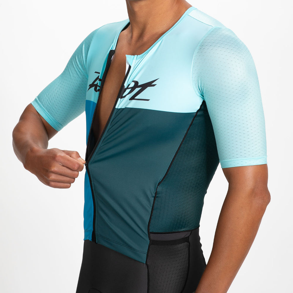 ZOOT Men's Tri Aero FZ Racesuit - Believe