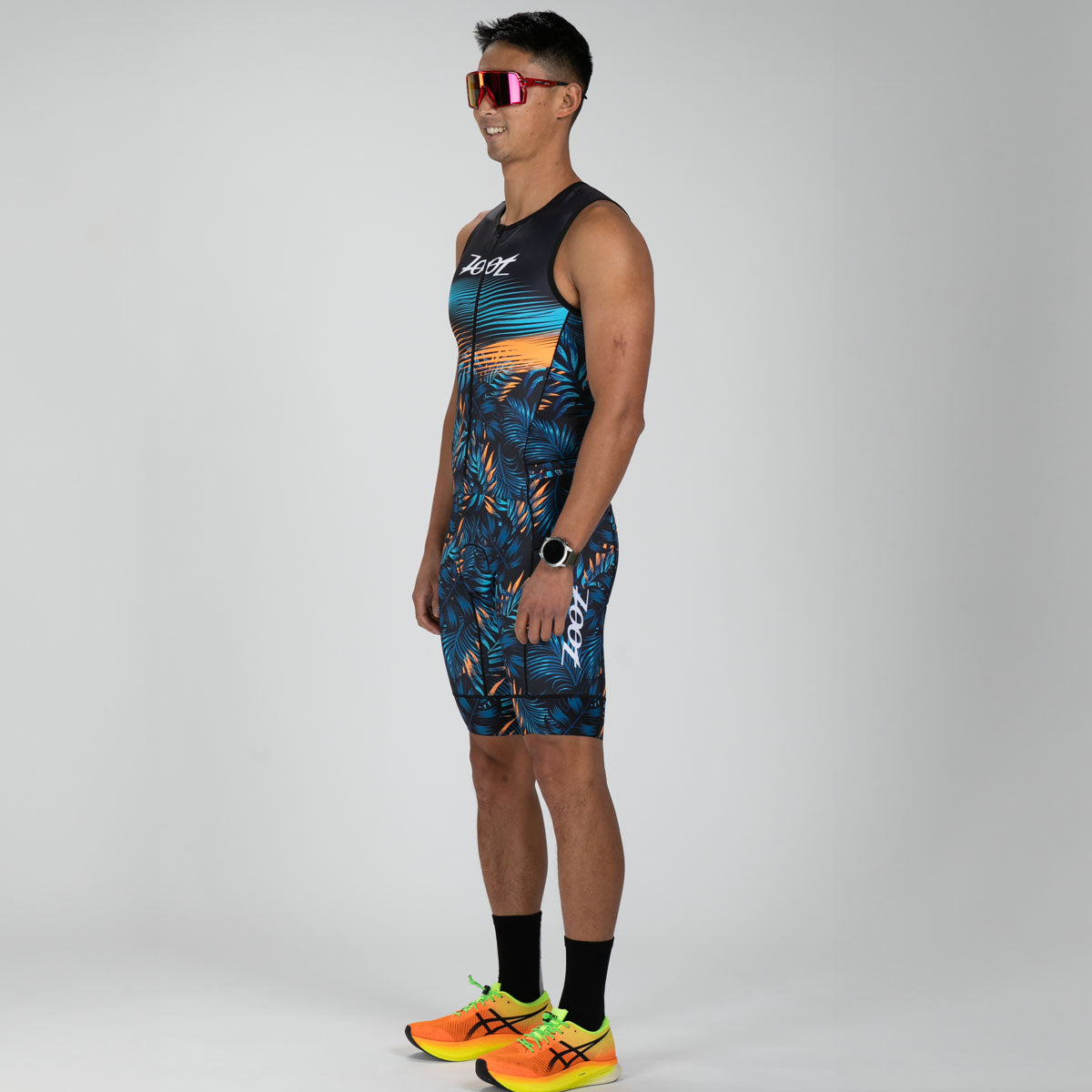 ZOOT Men's Tri SLVS FZ Racesuit - Club Aloha