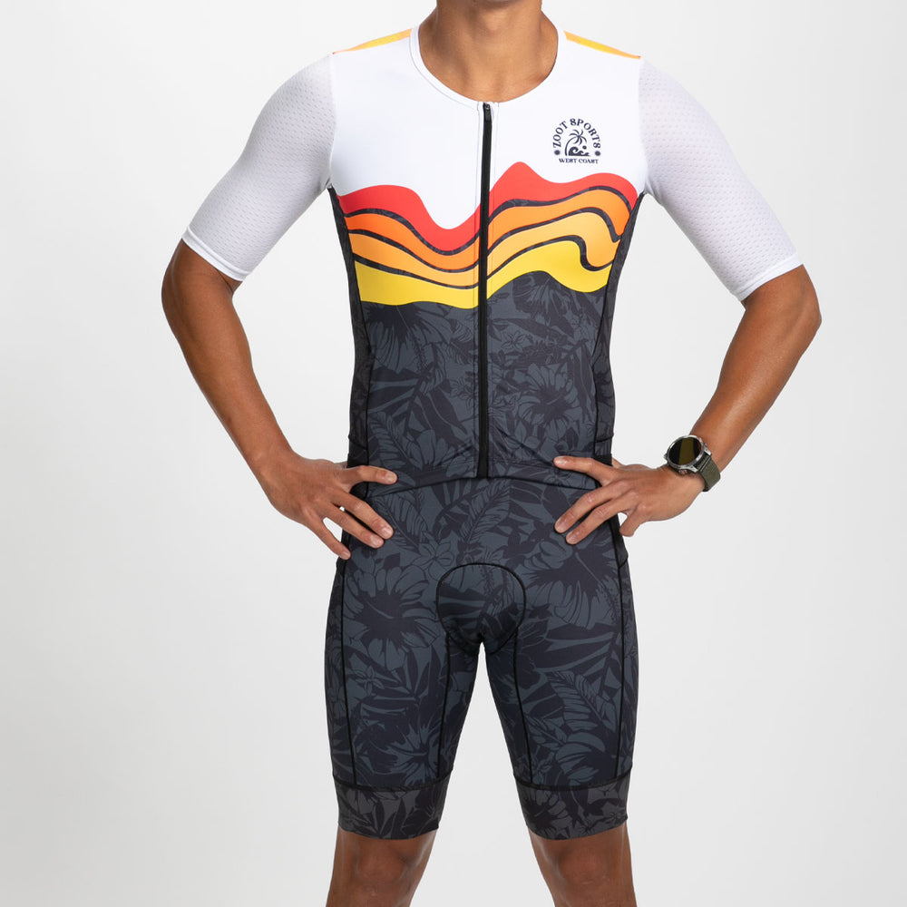 ZOOT Men's Tri Aero FZ Racesuit - West Coast