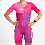 ZOOT Women's Tri Aero FZ Racesuit - Believe