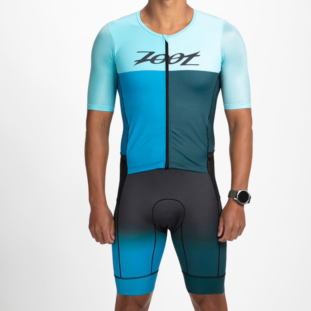 ZOOT Men's Tri Aero FZ Racesuit - Believe