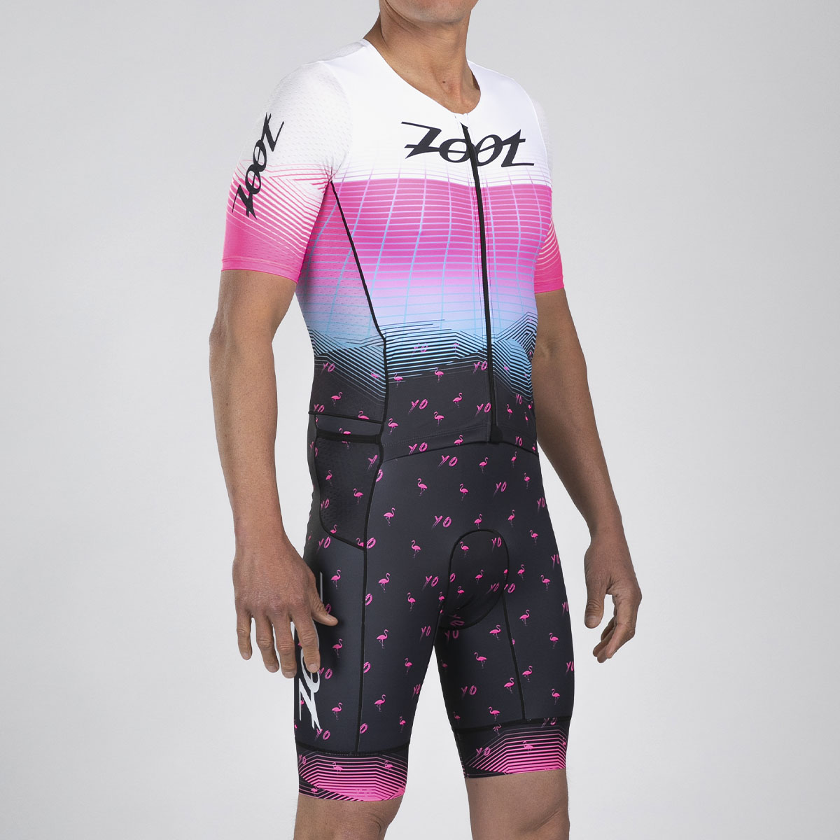 ZOOT Men's Ltd Tri Aero Full Zip Racesuit - Vice