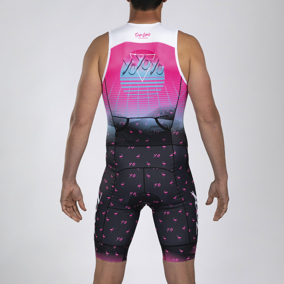 ZOOT Men's Ltd Tri Sleeveless Full Zip Racesuit - Vice