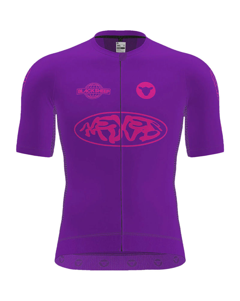 Black Sheep Men's Team SS Jersey - Never Mind Purple