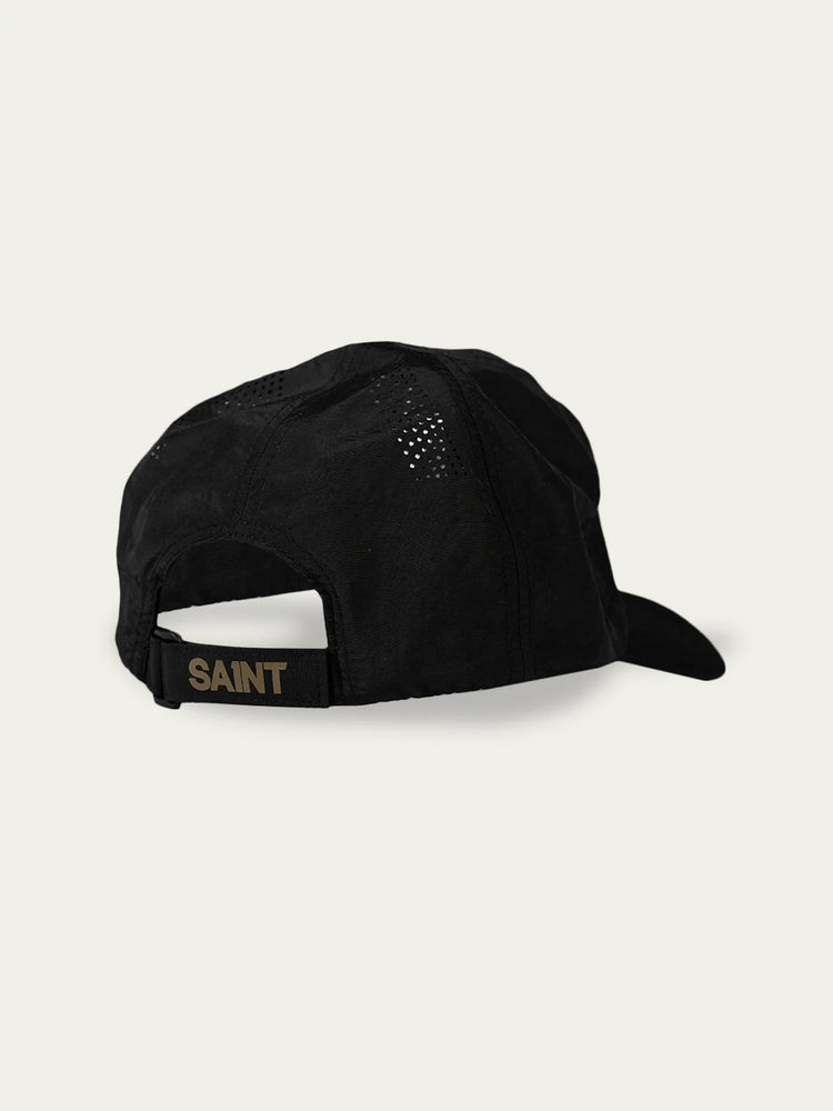 Saint Unisex's Run Cap - Black