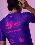 Black Sheep Men's Team SS Jersey - Never Mind Purple