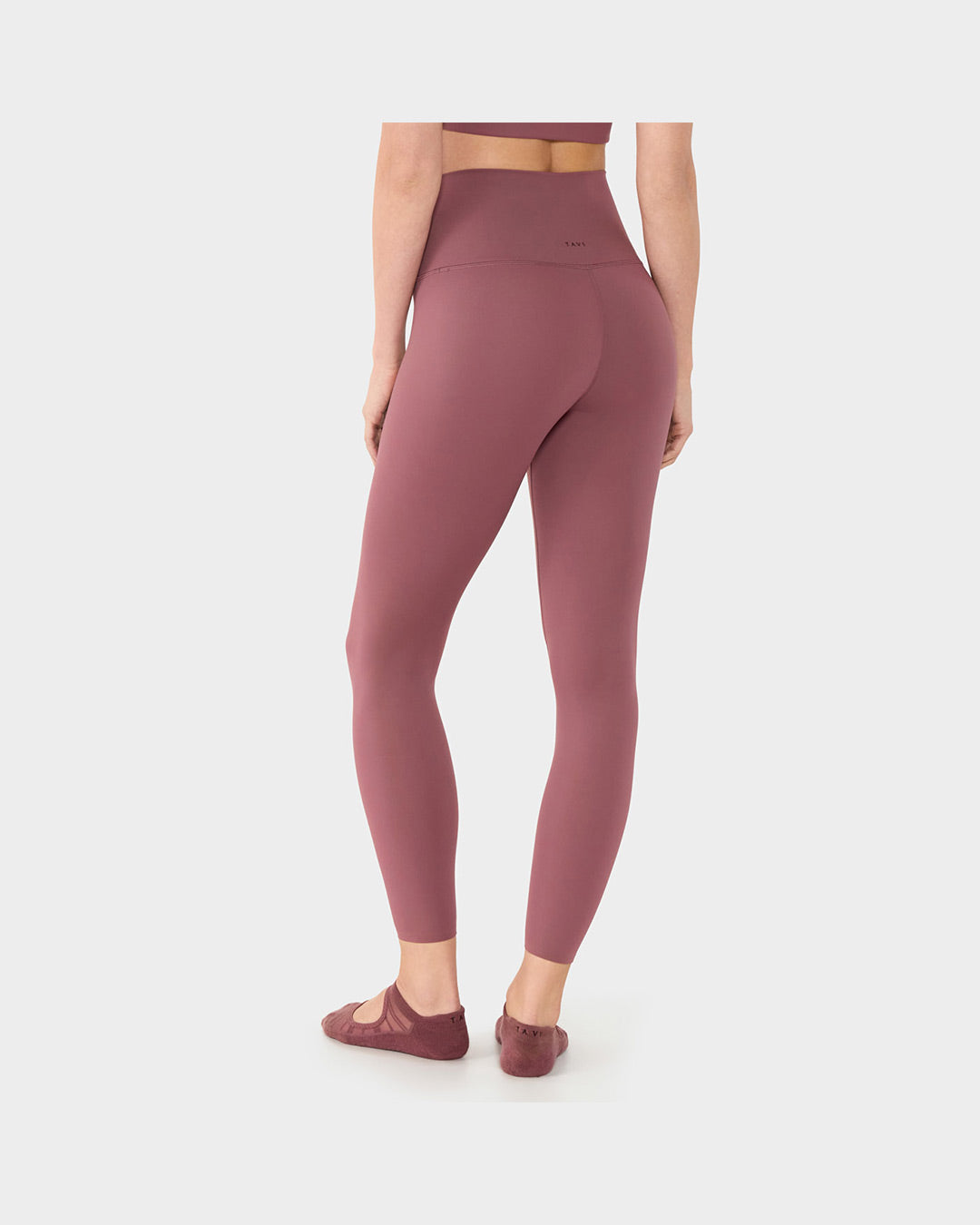 TAVI High Waisted 7/8 Tight - Deep Ember