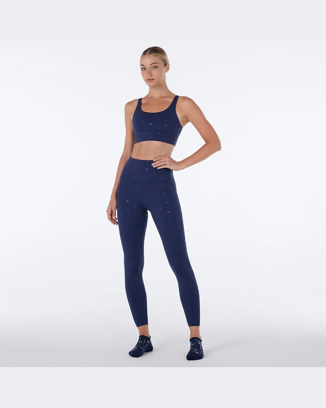 TAVI High Waisted 7/8 Legging - Lunar Eclipse