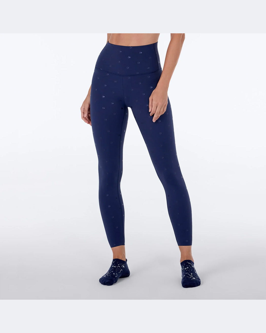 TAVI High Waisted 7/8 Legging - Lunar Eclipse
