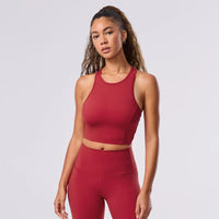 TAVI Active Long Line Bra - Ruby