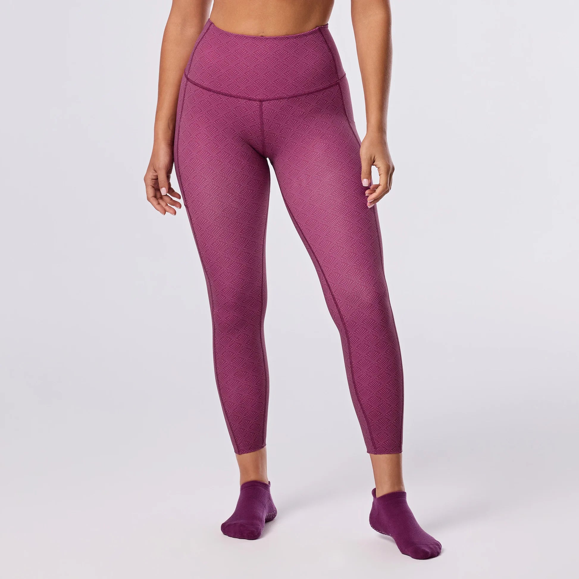 TAVI High Waisted Pocket 7/8 Tight - Fanfare