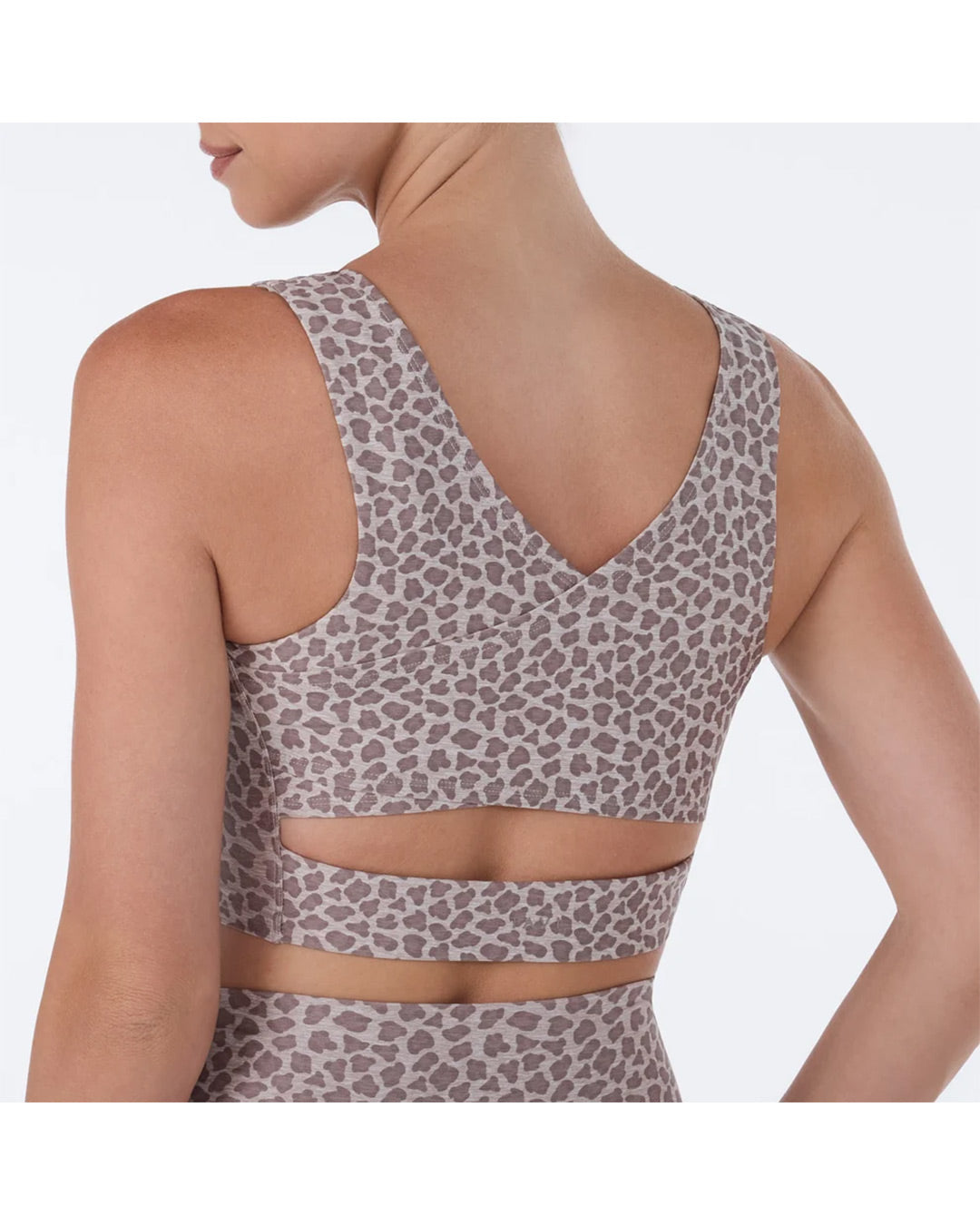 TAVI TaviCloud Power Bra - Leopard Sand Space Dye