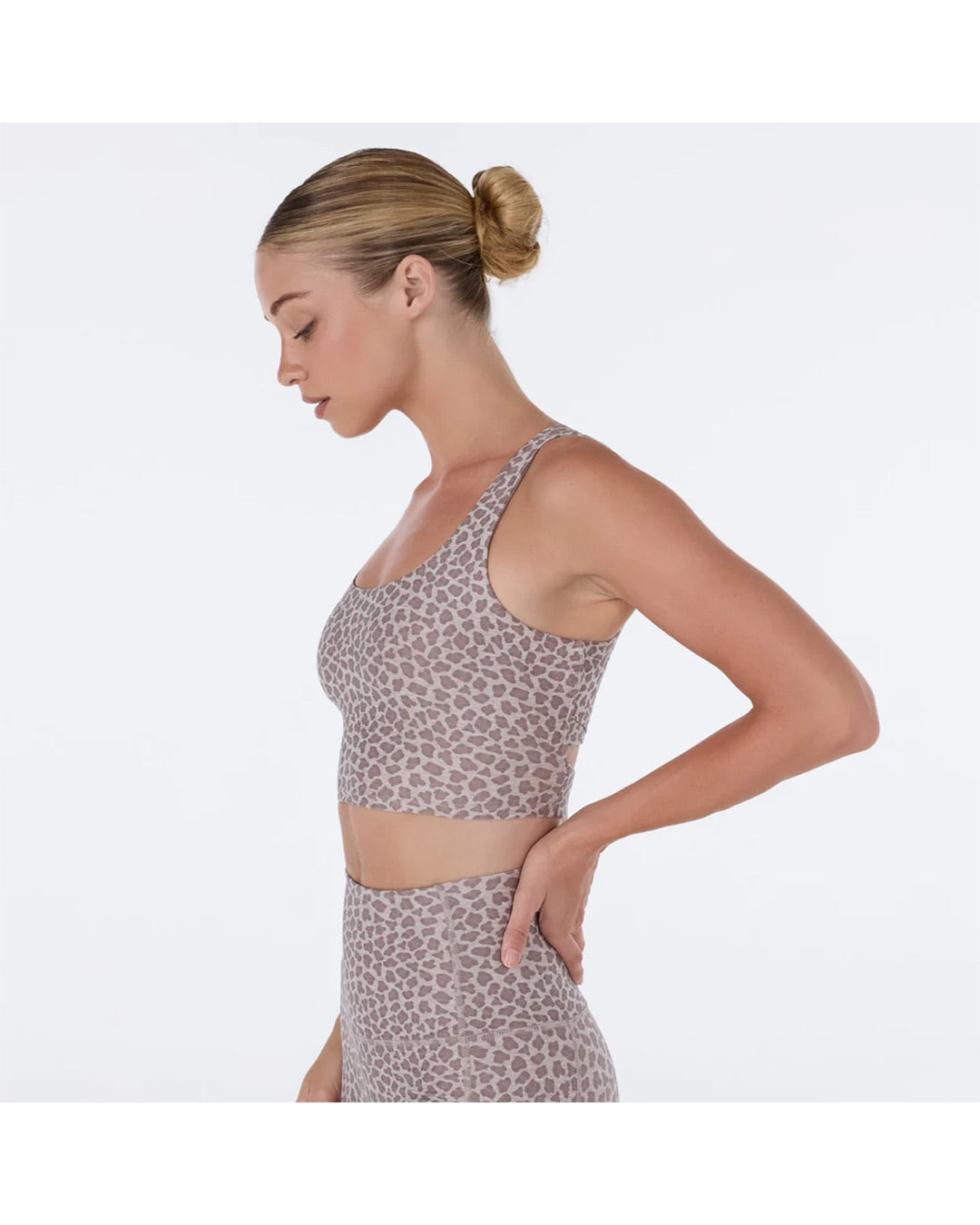 TAVI TaviCloud Power Bra - Leopard Sand Space Dye