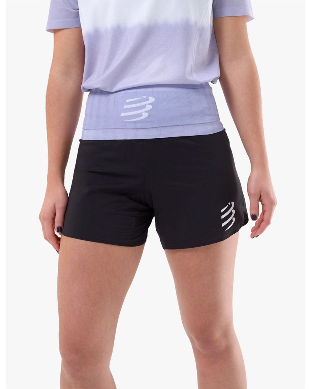 Compressport Unisex's Free Belt - Orient Blue/Lavender