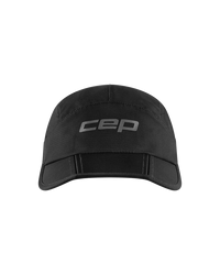 CEP Unisex's Run Foldable Cap - Black