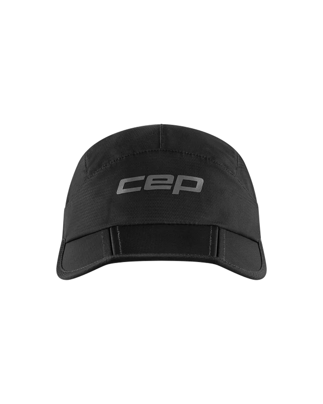 CEP Unisex's Run Foldable Cap - Black