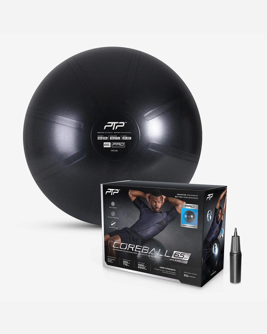 PTP Coreball 65cm - Onyx Black
